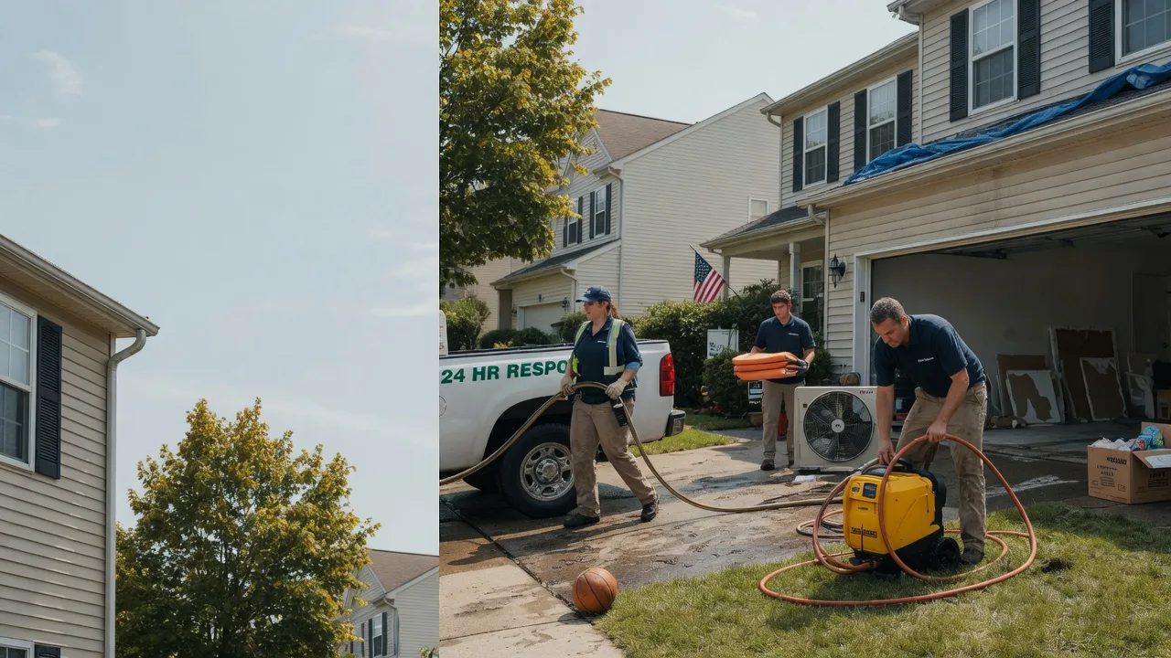 Emergency Water Damage Restoration in Sandston, VA near me